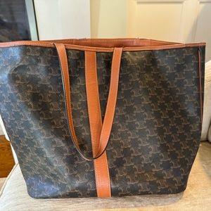 Celine Canvas Tote - Large